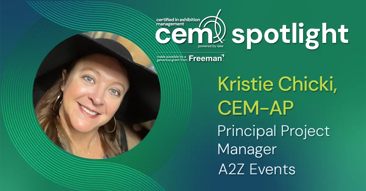 CEM Spotlight on Kristie Chicki, CEM-AP